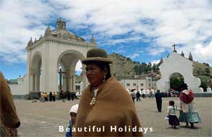 typical scenery of bolivia