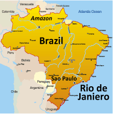 map of rio janeiro brazil