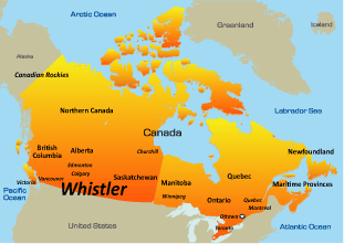 map of whistler canada