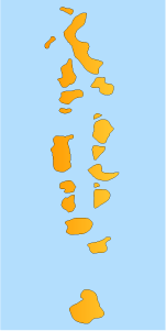 map of maldives asia