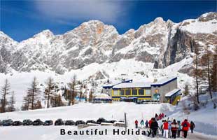 one of the popular austrian alps resorts