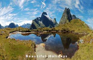 fiordland photo showing countryside
